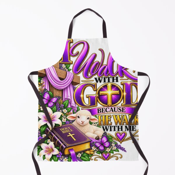Item preview, I walk with God because he walks with me designed and sold by InkJA.