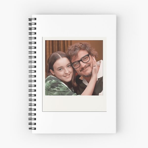 Item preview, Pedro Pascal And Bella Ramsey Foto Retro Interview Cute Moment designed and sold by brycegeorg.