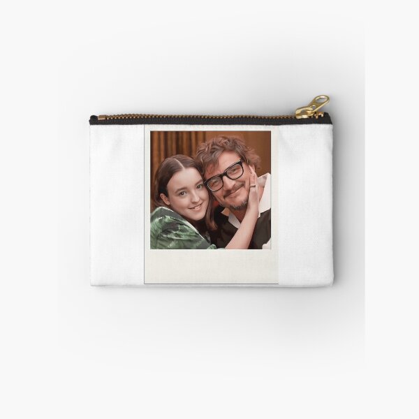 Item preview, Pedro Pascal And Bella Ramsey Foto Retro Interview Cute Moment designed and sold by brycegeorg.