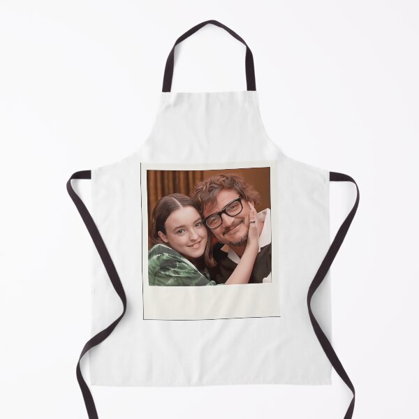 Item preview, Pedro Pascal And Bella Ramsey Foto Retro Interview Cute Moment designed and sold by brycegeorg.