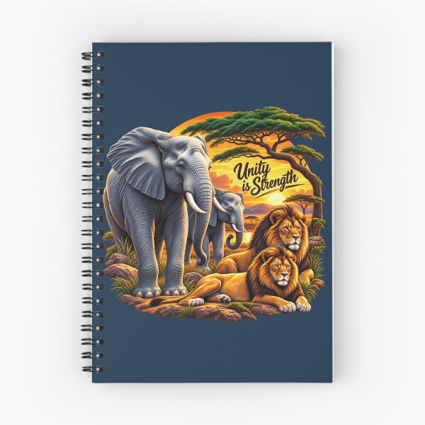 Item preview, Unity in the Wild: Majestic African Wildlife at Sunset designed and sold by 'VARI'.