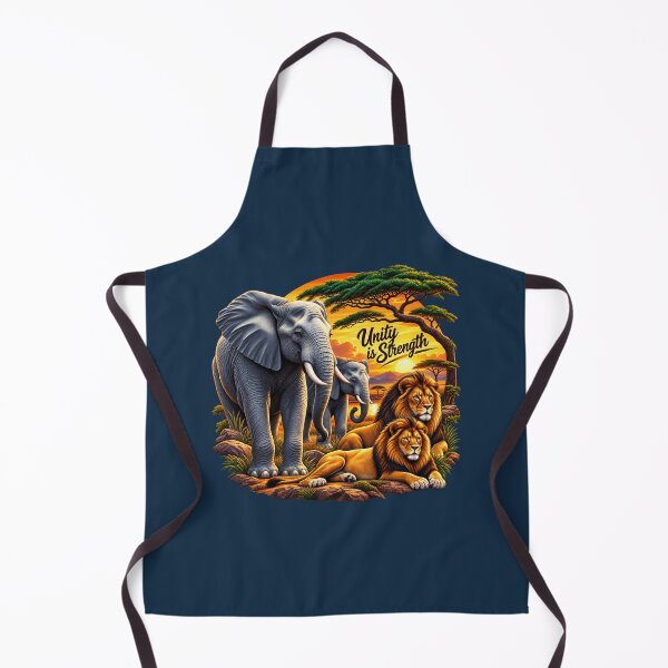 Item preview, Unity in the Wild: Majestic African Wildlife at Sunset designed and sold by 'VARI'.