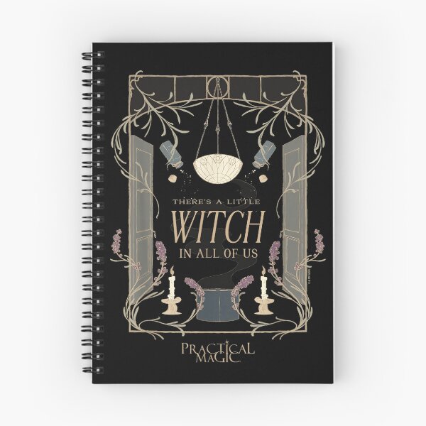 Item preview, Practical Magic There's a Little Witch Window Vintage Gothic Graphic designed and sold by Lycheelich.