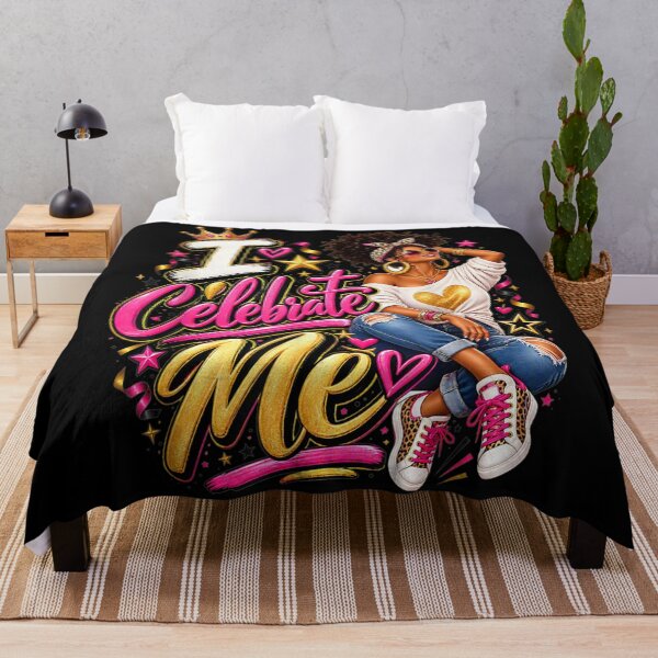Item preview, I Celebrate Me Black Woman Empowerment designed and sold by LakenDraphil.