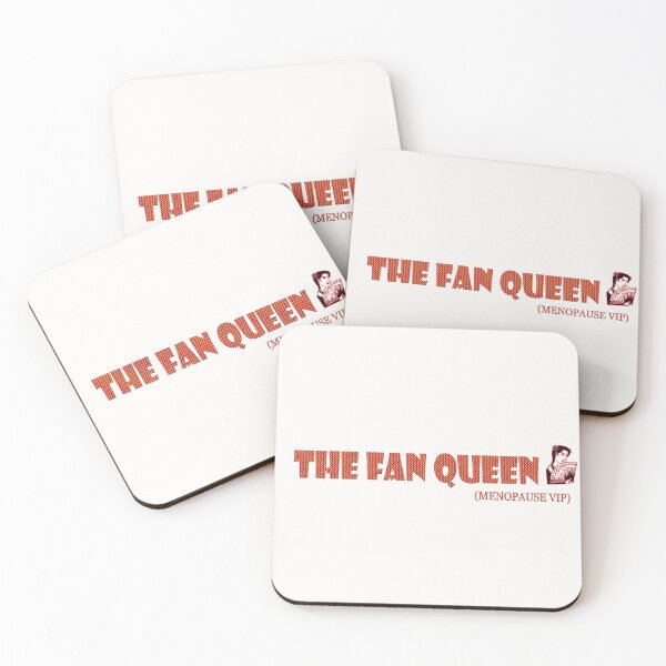 Item preview, The fan queen - Menopause Humor  designed and sold by Yamy Morrell Art and Design.