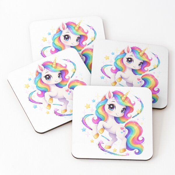 Item preview, Cute Rainbow Unicorn Magical Star Adventure designed and sold by MySthore.