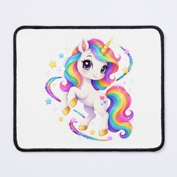Item preview, Cute Rainbow Unicorn Magical Star Adventure designed and sold by MySthore.