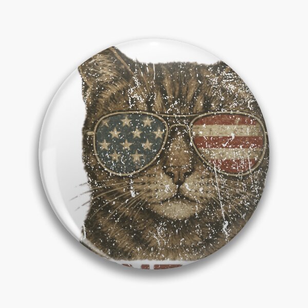 Item preview, I Am Aunt Tifa Cool Cat American Flag Sunglasses Retro Design designed and sold by SEINENGAPPI8.