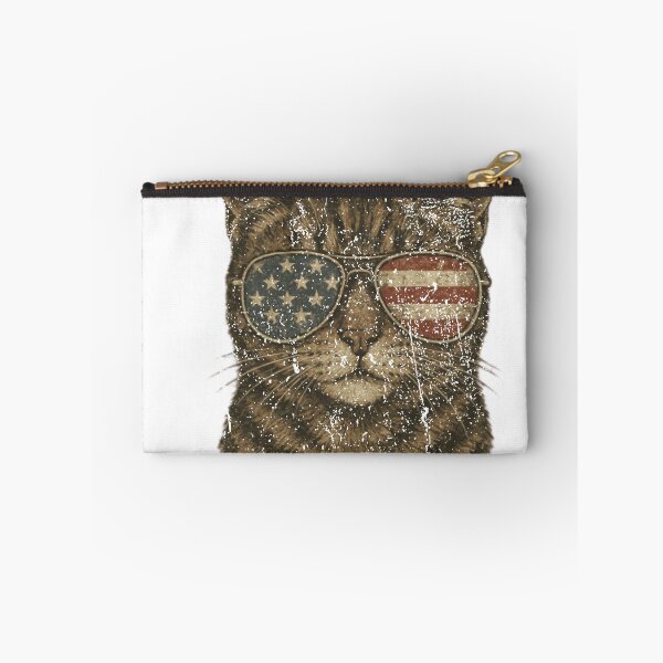 Item preview, I Am Aunt Tifa Cool Cat American Flag Sunglasses Retro Design designed and sold by SEINENGAPPI8.