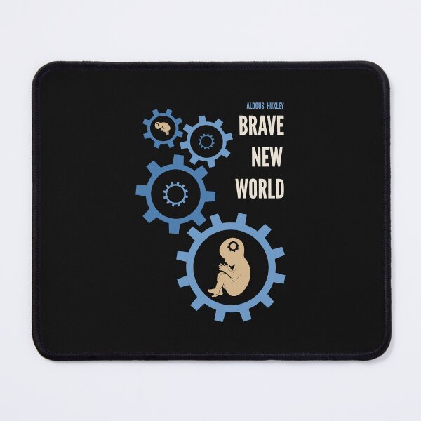 Item preview, Brave New World – Aldous Huxley Minimalist Mechanical Design designed and sold by FULLER FACTORY.