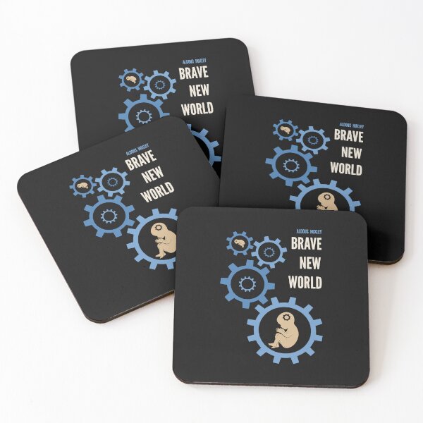 Item preview, Brave New World – Aldous Huxley Minimalist Mechanical Design designed and sold by FULLER FACTORY.