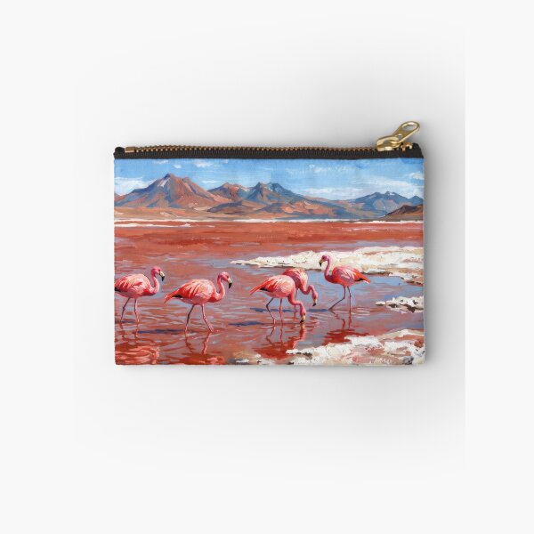 Item preview, Laguna Colorada Flamingos designed and sold by RedPeaStudio.