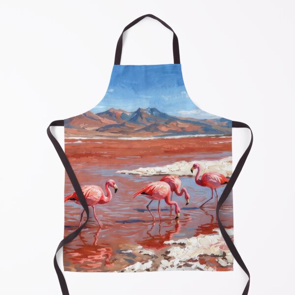 Item preview, Laguna Colorada Flamingos designed and sold by RedPeaStudio.