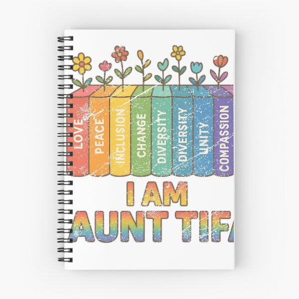 Item preview, I Am Aunt Tifa Rainbow Books Diversity Love Peace Design designed and sold by SEINENGAPPI8.