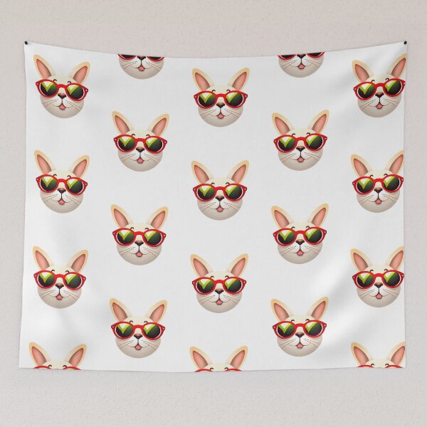 Item preview, Bunny Face With Sunglasses Easter Day For Boys Men Kids designed and sold by glorianadrew.