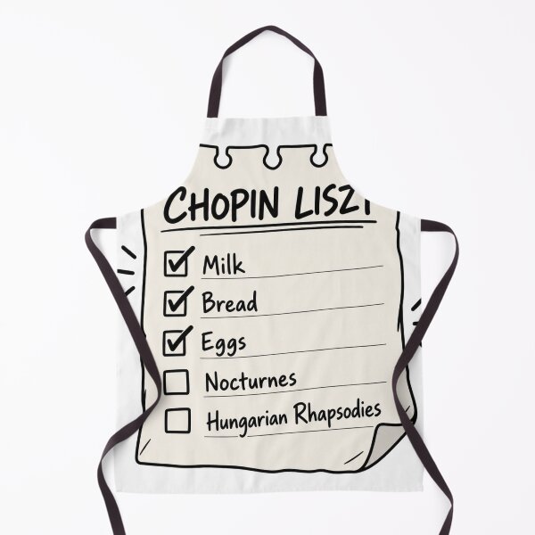 Artikelvorschau, Chopin Liszt Einkaufsliste entworfen und verkauft von QuiteLiterallyX.