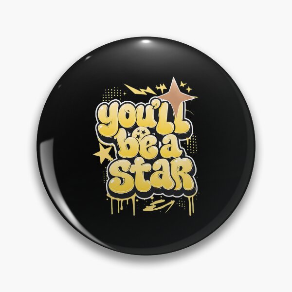 Item preview, You'll Be A Star Graffiti Art Motivational Quote designed and sold by CECILBOULAN.