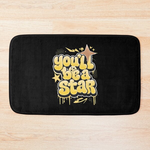 Item preview, You'll Be A Star Graffiti Art Motivational Quote designed and sold by CECILBOULAN.