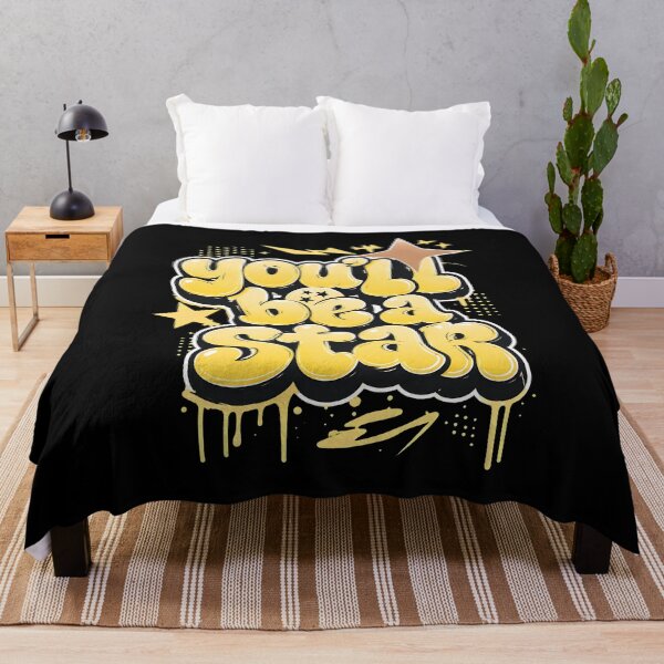 Item preview, You'll Be A Star Graffiti Art Motivational Quote designed and sold by CECILBOULAN.