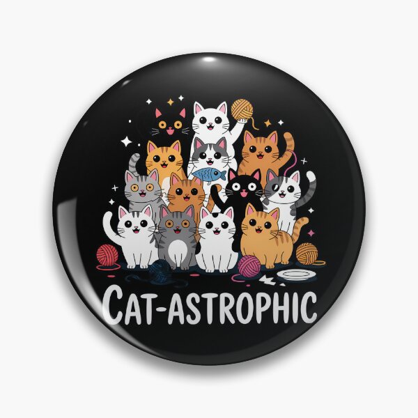 Item preview, Catastrophic — Cute Illustrated Cats in a Tree Design designed and sold by LoFizzy.