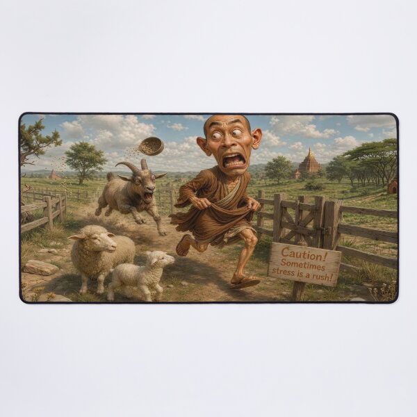 Item preview, Country Life Sometimes Is a Funny Adventure designed and sold by The Brother Wu Collection.