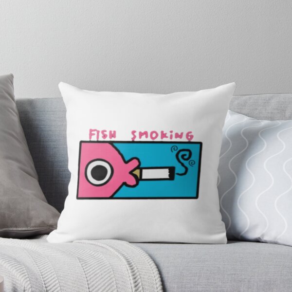 Item preview, Fish Smoking Cigarette designed and sold by BrainSoupStore.