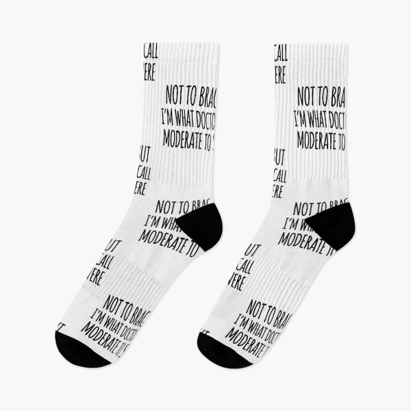 Item preview, Not To Brag But I'm Moderate To Severe Funny Chronic Illness Spoonie Quote designed and sold by raedattia.