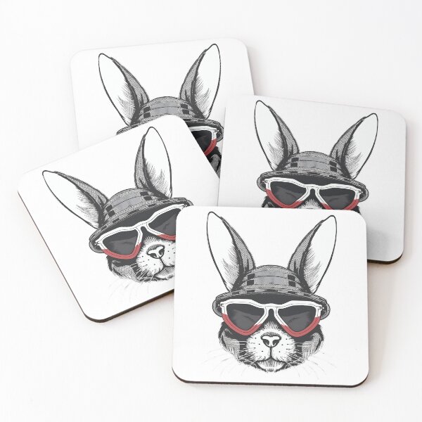 Item preview, Bunny Face With Sunglasses Easter Day For Boys Men Kids designed and sold by glorianadrew.