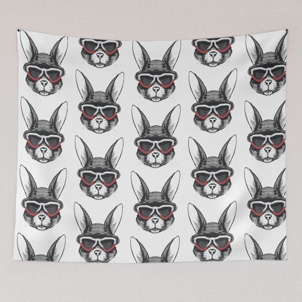 Item preview, Bunny Face With Sunglasses Easter Day For Boys Men Kids designed and sold by glorianadrew.