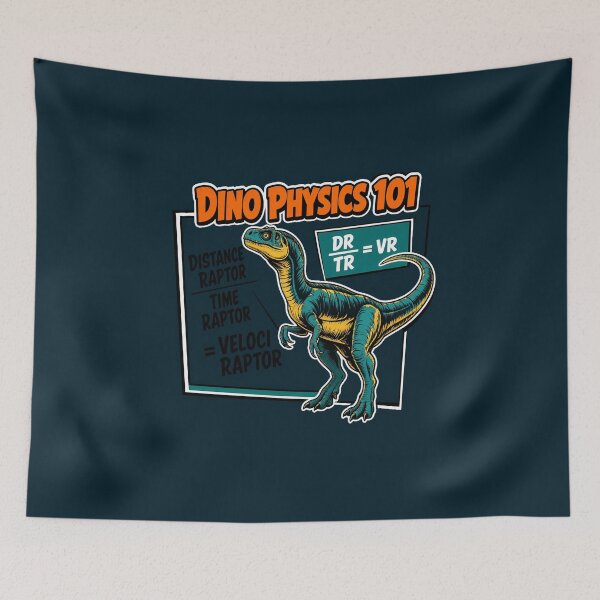 Item preview, Dino Physics 101 Science Graphic designed and sold by FailedScientis.