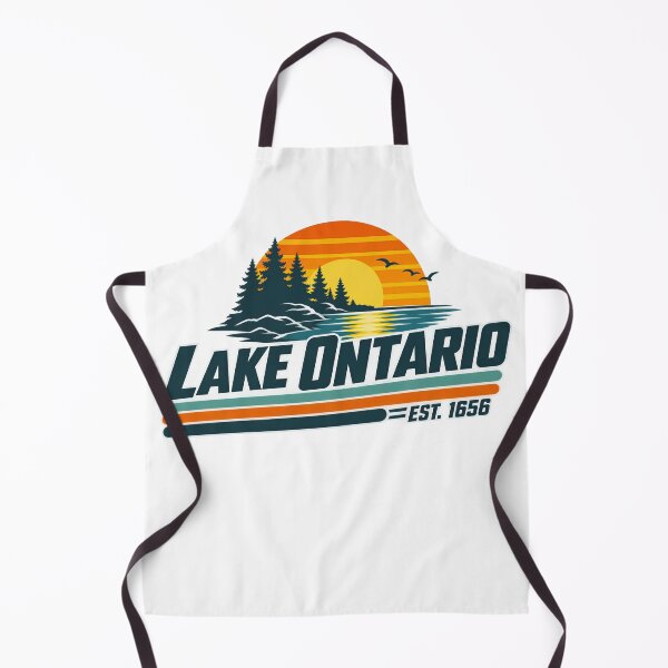 Item preview, Lake Ontario Vintage Lake Design for Great Lakes Lovers | Travel Gift designed and sold by Teetreasure2.
