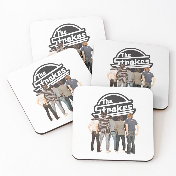 Item preview, The Strokes Back View Retro Band Photo T-Shirt designed and sold by Moonifillst.
