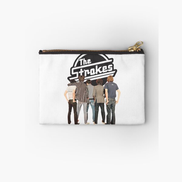 Item preview, The Strokes Back View Retro Band Photo T-Shirt designed and sold by Moonifillst.