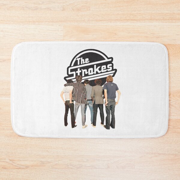 Item preview, The Strokes Back View Retro Band Photo T-Shirt designed and sold by Moonifillst.