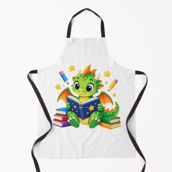 Item preview, Cute Reading Dragon Book Lover Adventure designed and sold by MySthore.