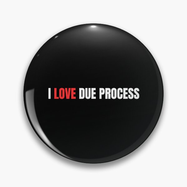 Item preview, I love due process designed and sold by Dondonmart.