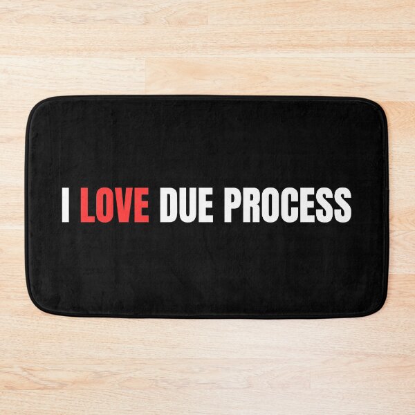 Item preview, I love due process designed and sold by Dondonmart.