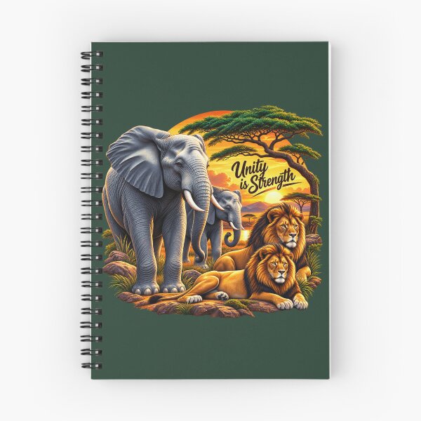 Item preview, Unity in the Wild: Majestic African Wildlife at Sunset designed and sold by 'VARI'.