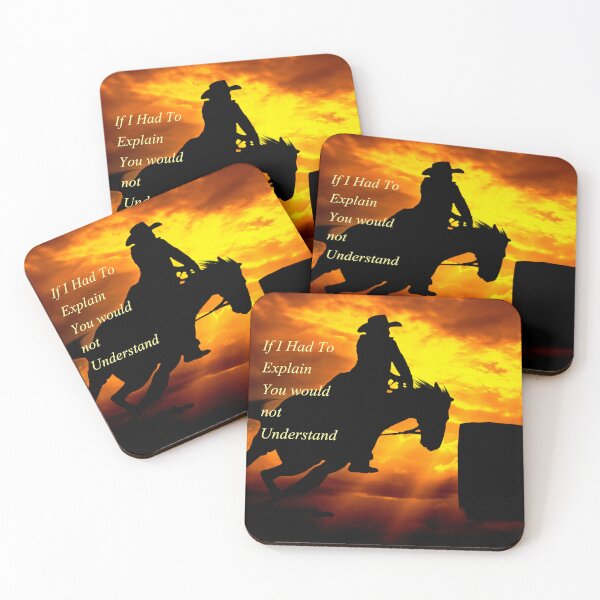 Artikelvorschau, Zitat von Barrel Racer für Wohnaccessoires, Accessoires und Bekleidung entworfen und verkauft von Barbara Jean Photo Art And Design.