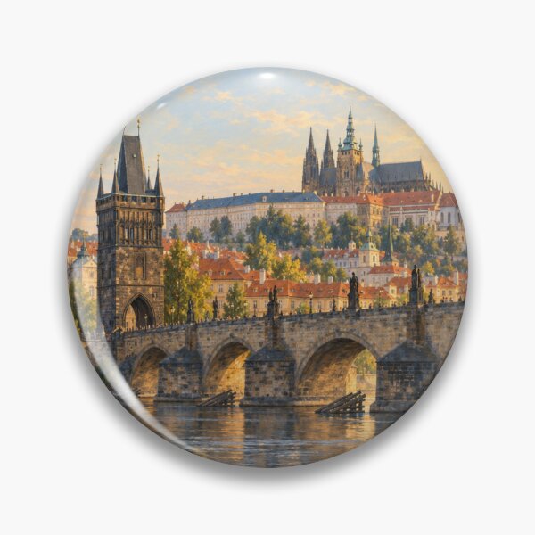 Item preview, Prague Painterly Czech City Impression designed and sold by MichaeIRellov.