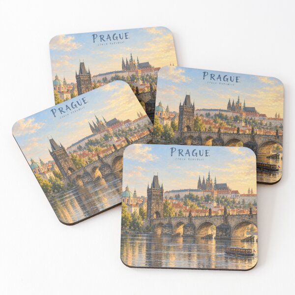 Item preview, Prague Painterly Czech City Impression designed and sold by MichaeIRellov.