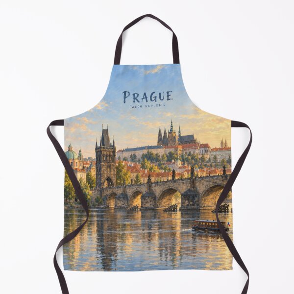 Item preview, Prague Painterly Czech City Impression designed and sold by MichaeIRellov.