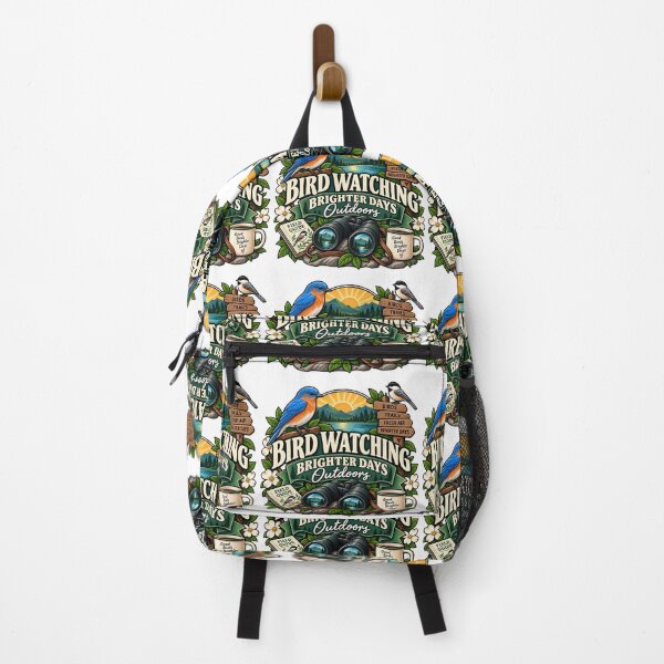 Item preview, Bird Watching Brighter Days Outdoors – Analog Nature Hobby designed and sold by FindYouByZ.