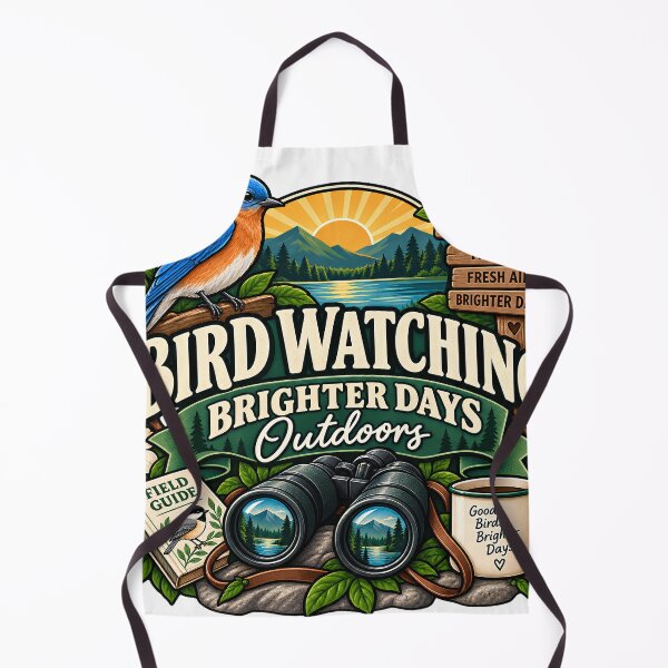 Item preview, Bird Watching Brighter Days Outdoors – Analog Nature Hobby designed and sold by FindYouByZ.