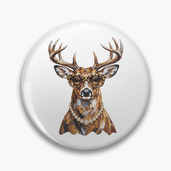 Item preview, Glam Whitetail Deer Leopard Preppy Hunting Season designed and sold by ViVarRi.