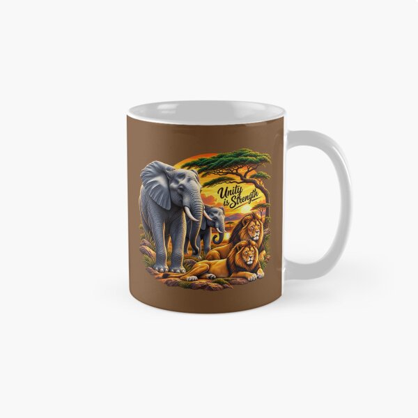 Item preview, Unity in the Wild: Majestic African Wildlife at Sunset designed and sold by 'VARI'.