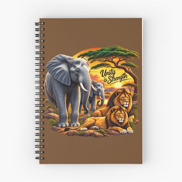 Item preview, Unity in the Wild: Majestic African Wildlife at Sunset designed and sold by 'VARI'.