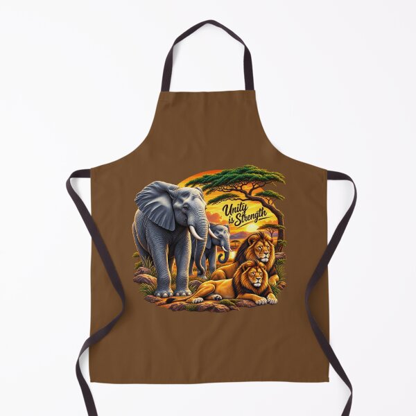 Item preview, Unity in the Wild: Majestic African Wildlife at Sunset designed and sold by 'VARI'.