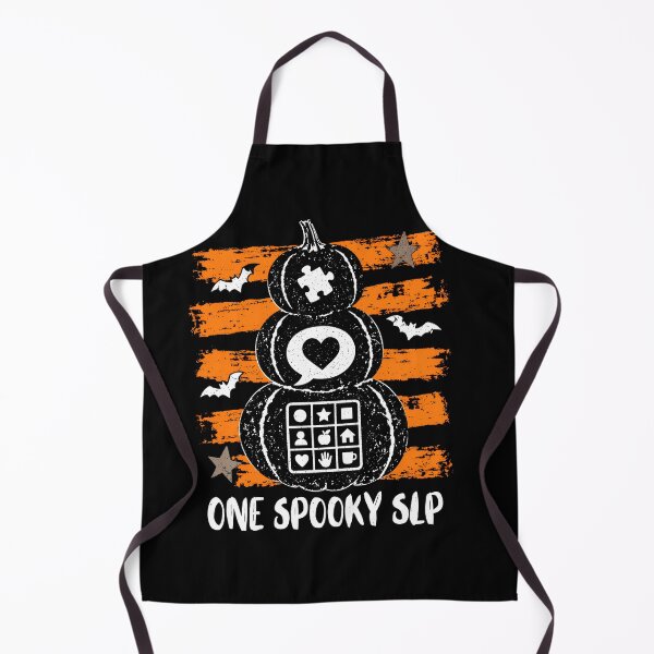 Item preview, One Spooky Slp Pumpkin Halloween Speech Therapy designed and sold by MarlaMaloneShop.