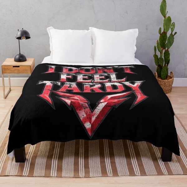 Item preview, I Don't Feel Tardy Heavy Metal Rock Music Vintage Quote Design designed and sold by SEINENGAPPI12.